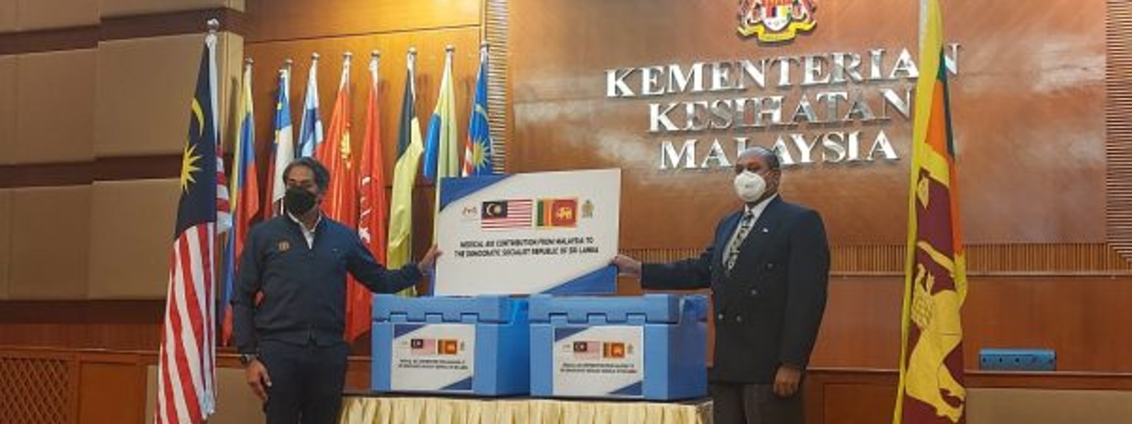 Malaysia donates medicine stocks to Sri Lanka